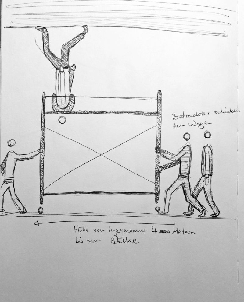 Paris, Paris! Ein Haus auf dem Rücken wandernder Elefanten errichten